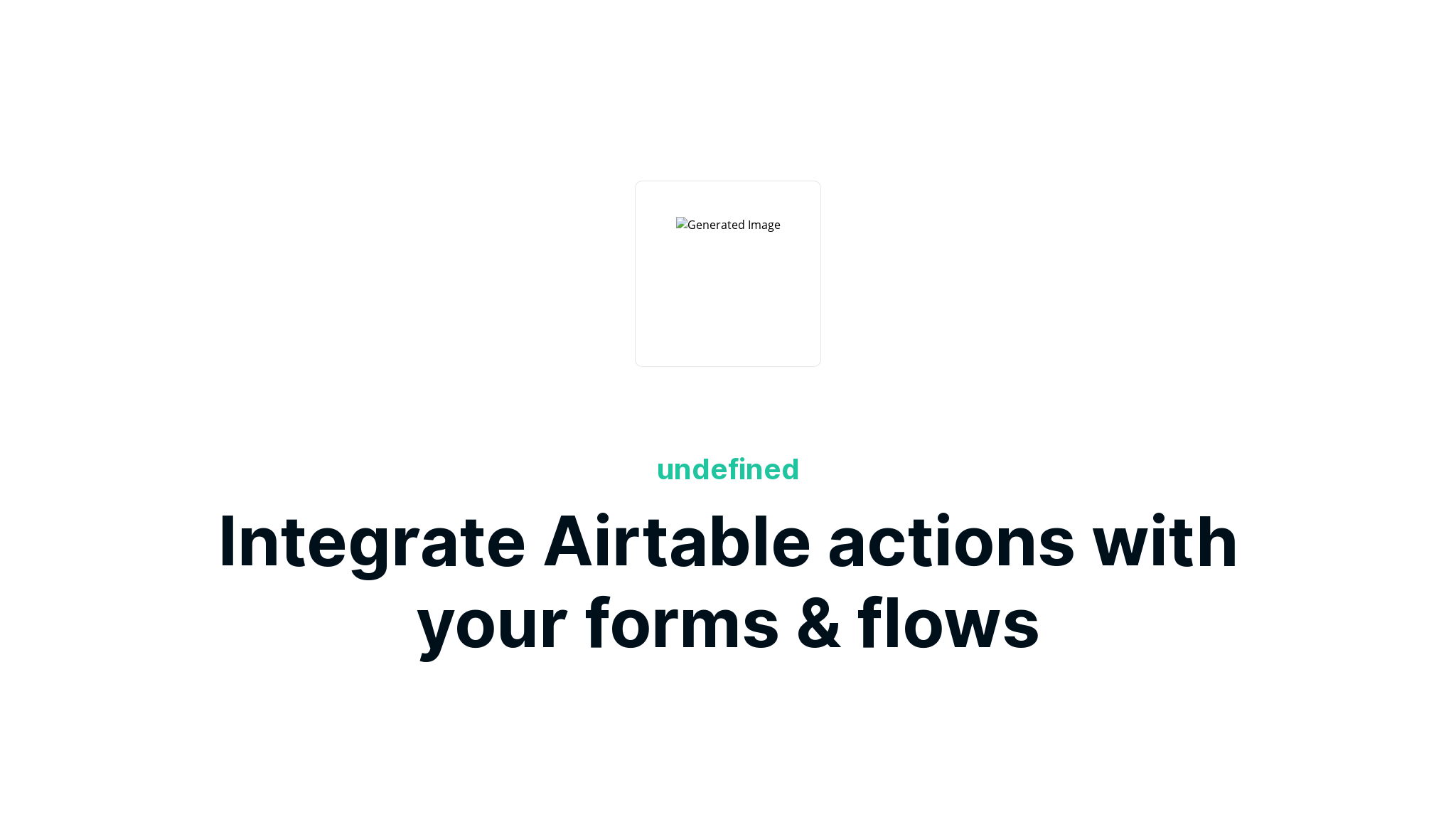 airtable integrations